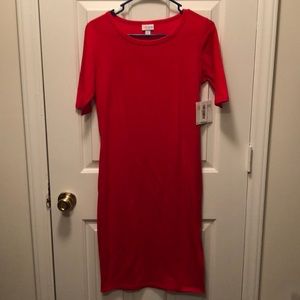 LuLaRoe Julia Dress, Small